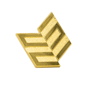 Spiritleaf Logo Lapel Pin - Gold