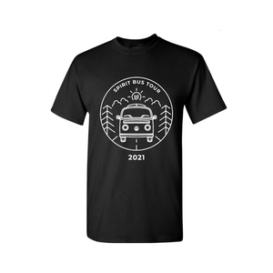 Spirit Bus Tour Unisex Black T-Shirt